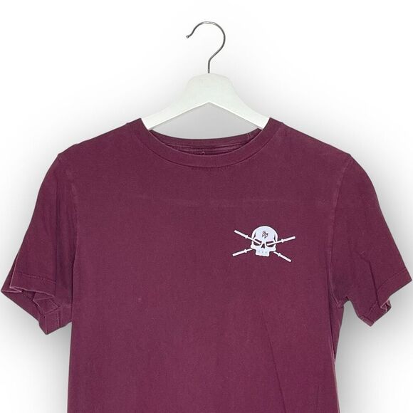 Barbell Brigade Seekers of Mischief Red Maroon Short Sleeve Tshirt Unisex Small - Picture 3 of 10